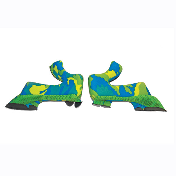 AIROH Airoh Cheek Pads Twist Yellow/Blue